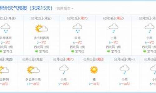 郴州未来40天气温预报_郴州未来40天天气