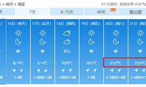 这几天临沂天气太刺激_近几天临沂天气